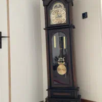 ساعت ایستاده تمام چوب