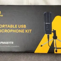 میکروفون حرفهای به همراه پاپ فیلتر|آلات موسیقی|رشت, استقامت ۱|دیوار