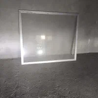 دو عدد پنجره ثابت آلومینیومی