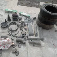 تعدادی وسایل پراید و متورمعاوضه با پرنده