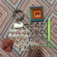 مقداری مولد ، قالب ، کاتر ، تپانچه فوندانت و پانج