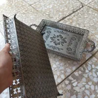 سینی و قندان|ظروف سرو و پذیرایی|سرپل ذهاب, |دیوار