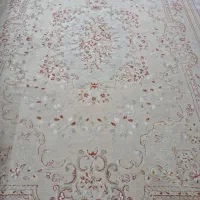 فرش ماشینی ۹ متری سفید