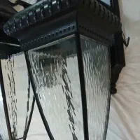 دو عدد چراغ باغی ویلای فلزی آلمینیومی ساخت ترکیه|لامپ و چراغ|تهران, شهرک مخابرات|دیوار