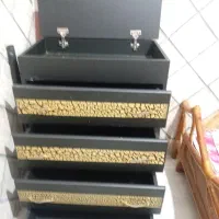 کشو ۴طبقه چوبی(فوری)