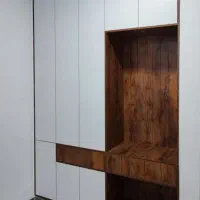 طراحی و اجرای کابینت کمدی دیواری و لوستر|مصالح و تجهیزات ساختمان|میناب, |دیوار