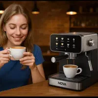 اسپرسوساز تمام لمسی نوا 25بار|سماور، چایساز، قهوهساز|تبریز, |دیوار