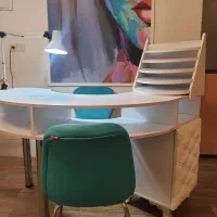 میز ناخن وصندلی