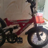 دوچرخه سایز 12 سالم فنری فقط صندلی نداره