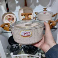 سرویس قابلمه روکش ترکیه pmt مدل السا 10 پارچه|ظروف پخت‌وپز|کرج, انبار مپنا|دیوار