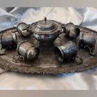 سرویس چای خوری نقره