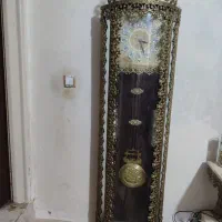 ساعت ایستاده برنجی