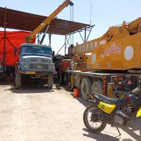 جرثقیل 3 تن 5 تن 10 تن 15 تن کفی دار دکل بلند|خدمات حمل و نقل|کازرون, |دیوار