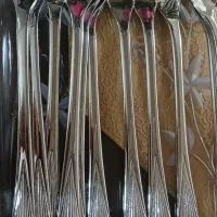 قاشق چنگال استیل مدل طاوس اروپایی