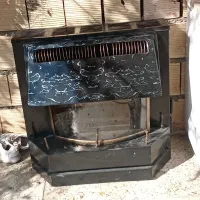 بخاری طرح شومینه|بخاری، هیتر، شومینه|آشخانه, |دیوار