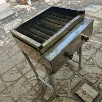 کباب پز گازی استیل