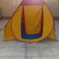 چادر مسافرتی ۱۰ نفره ۲منظوره هم پشه بند هم چادر|کوهنوردی و کمپینگ|خمینی‌شهر, |دیوار