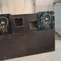 فروش تخت خواب تشک2نفره با دوتا پاتختی نو زیر قیمت|تخت و سرویس خواب|بروجرد, |دیوار