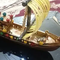 کشتی برای دکوری چوبی