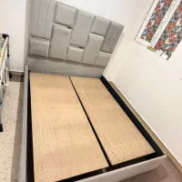 تخت خواب دو نفره تمام چوبی