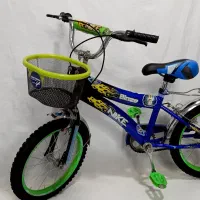 دوچرخه خوشرنگ سایز۱۶‌ در حد نو مناسب کادو|دوچرخه، اسکیت، اسکوتر|پرند, فاز ۲|دیوار