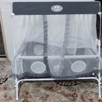 گهواره نوزاد در حد نو|تخت و سرویس خواب|ورامین, ورامین|دیوار