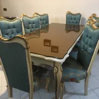 مبل هفت نفره با غذاخوری هشت نفره