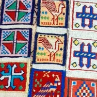 ۵ عدد ورنی ۱۰در۱۰|گلیم، جاجیم، گبه|پارس‌آباد, |دیوار