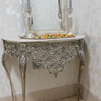 آیینه و شمعدان نقره