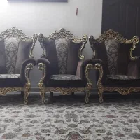 مبلمان ۹ نفره محکم و درجه ۱|مبلمان خانگی و میز عسلی|خمینی‌شهر, |دیوار