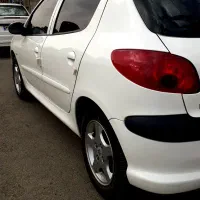 ۲۰۶تیپ۳ پانا سقف شیشه درحدصفر|خودرو سواری و وانت|تربتحیدریه, بوستان باغ ملی|دیوار