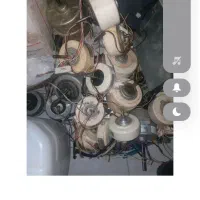 قابهای پنل و انواع فن و برد و قطعات کولرهای دوتیکه|کولر گازی و فن‌کوئل|بندر ماهشهر, |دیوار