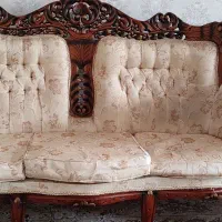 مبلمان سلطنتی 9نفره منبت کاری|مبلمان خانگی و میز عسلی|محمدیه-قزوین, |دیوار