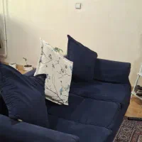 مبل هفت نفره کار کرده پایه های مبل کاملا سالمه|مبلمان خانگی و میز عسلی|رشت, حمیدیان|دیوار