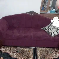 مبل هفت نفره سالم در حد نو|مبلمان خانگی و میز عسلی|رشت, معلولین|دیوار