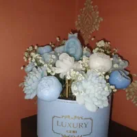 باکس گل شمع