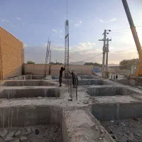 اجرای اسکلت بتن (ستون و سقف) فضای تجاری