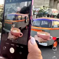 یک دستگاه فولکس واگن t2 ون کافه