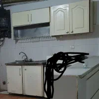 حراج کابینت سینک  شیر ابچکان هوایی دست دوم فلزی