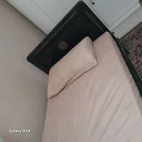 تخت خواب یک نفره پلیشی|تخت و سرویس خواب|تهران, سهروردی|دیوار