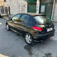 پژو ۲۰۶ رنگ مشکی مدل ۱۳۸۷ تیپ ۶ اتوماتیک|خودرو سواری و وانت|تهران, دارآباد|دیوار