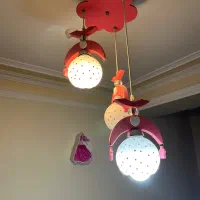 لوستر دخترانه|لوستر و چراغ آویز|تبریز, |دیوار