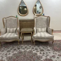 مبل کلاسیک وناهارخوری و میز تلویزیون و کنسول