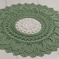 فرشینه سبز شیری ۱متری اماده