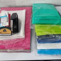 فروش منگنه بزرگ،پوشه کاغذی و دکمه دار