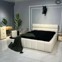سرویس خواب ۲ نفره سفید تخت دونفره باکس تشک مدل ۱۸|تخت و سرویس خواب|شیراز, عادل آباد|دیوار
