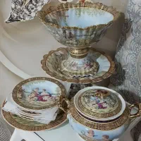 ست دکوری و پذیرایی چینی آکبند طرح فرشته