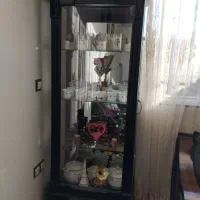 در حیاط خانه دو قطعه کابینت بوفه|مصالح و تجهیزات ساختمان|عطاملک, |دیوار