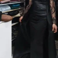 لباس مجلسی ساتن‌امریکایی