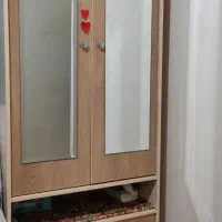 کمد به همراه جالباسی و کشو